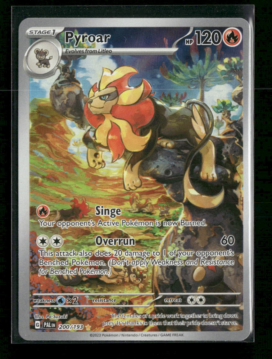 SV02: Paldea Evolved Pyroar #200/193