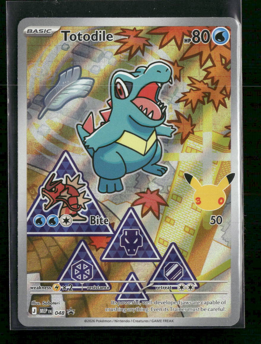 ME: Mega Evolution Promo Totodile #048