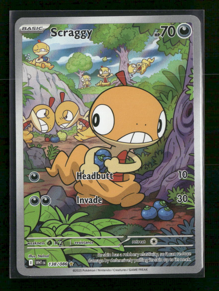 SV: White Flare Scraggy #138/086