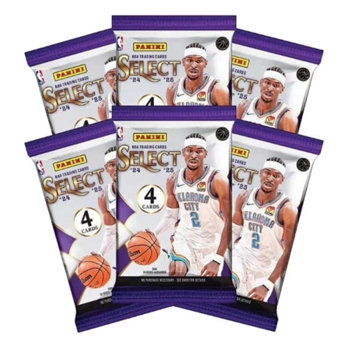 2024-25 Panini NBA Select Basketball Trading Card Blaster Box