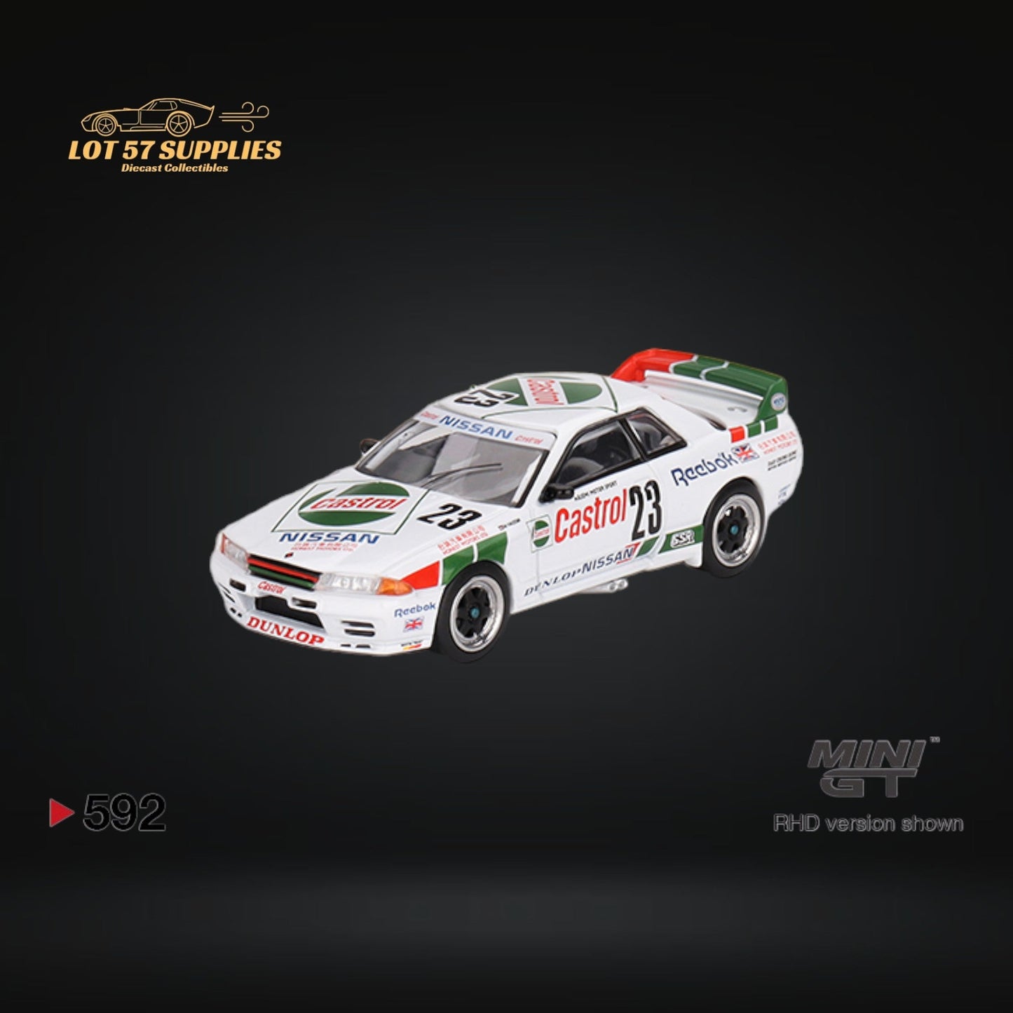 Mini GT Nissan Skyline GT-R R32 Gr. A #23 1:64