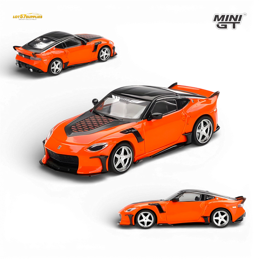 (Pre-Order) Mini-GT Nissan Z VeilSide FFZ400 Orange 1:64