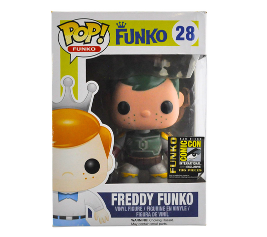 Boba Fett Freddy Funko (Green Hair) 28 - 2014 SDCC Exclusive/196 Made