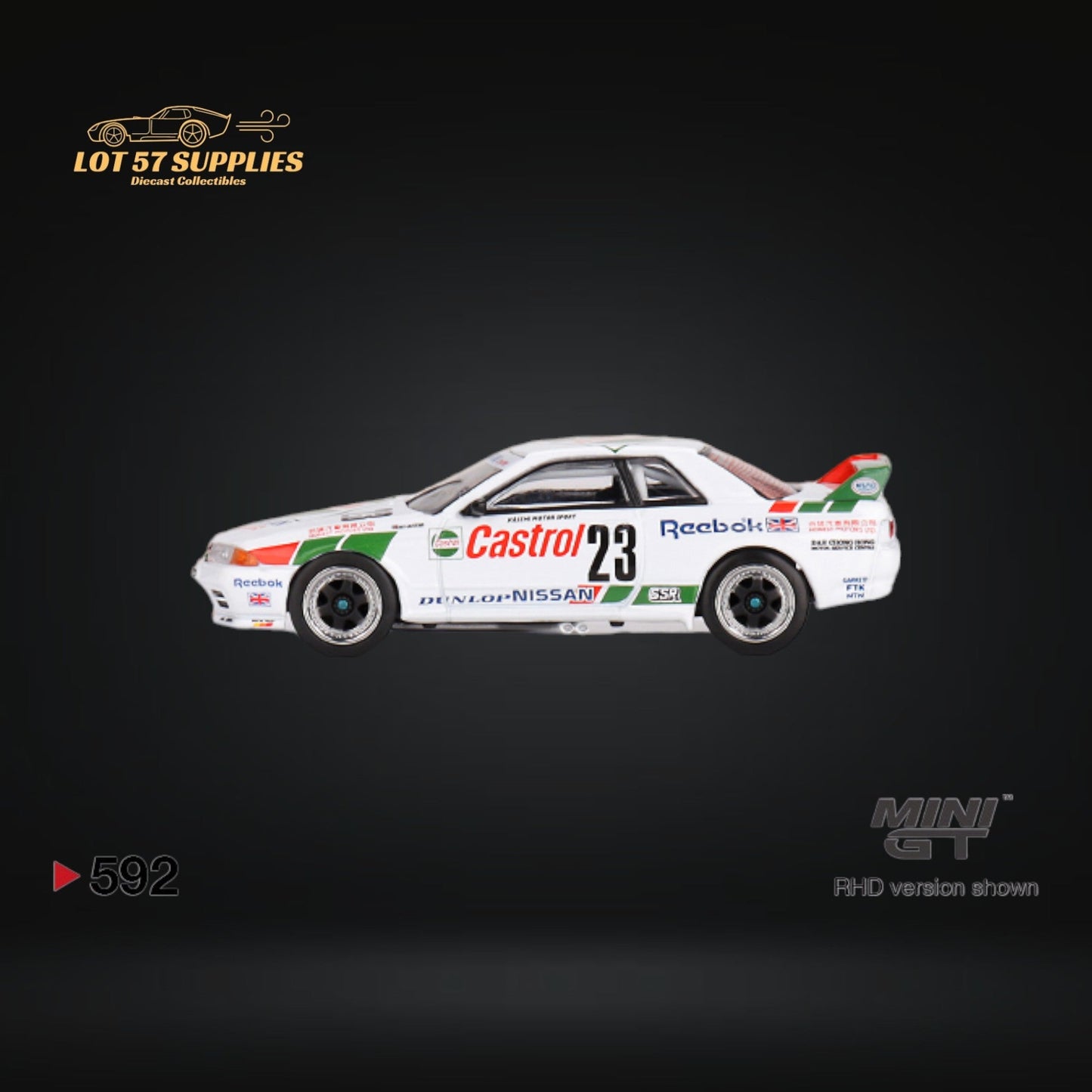 Mini GT Nissan Skyline GT-R R32 Gr. A #23 1:64