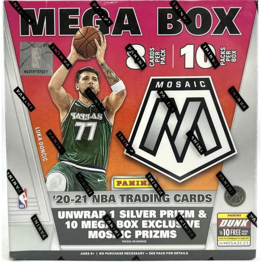 2020-21 Panini Mosaic Basketball Mega Box