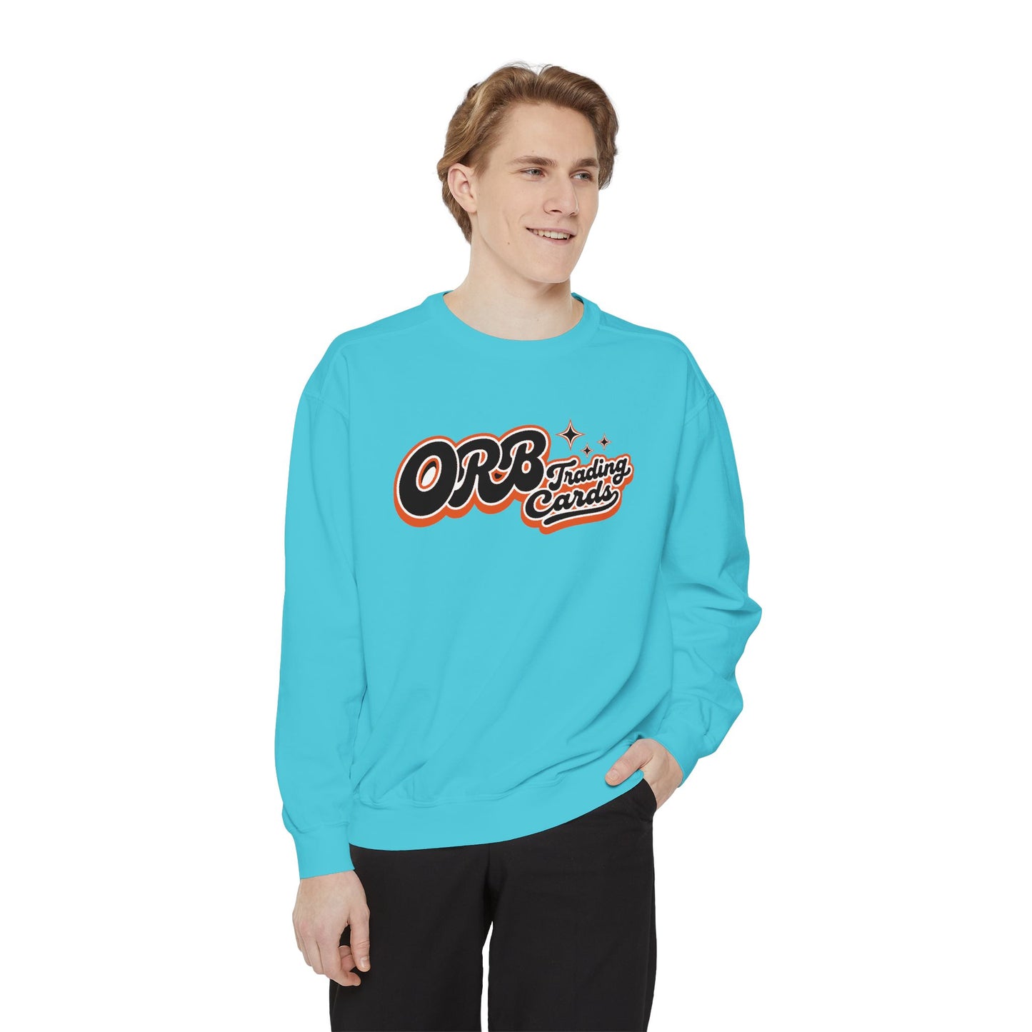 Find Your People Sweatshirt — ORB Trading Cards Retro Graphic Crewneck