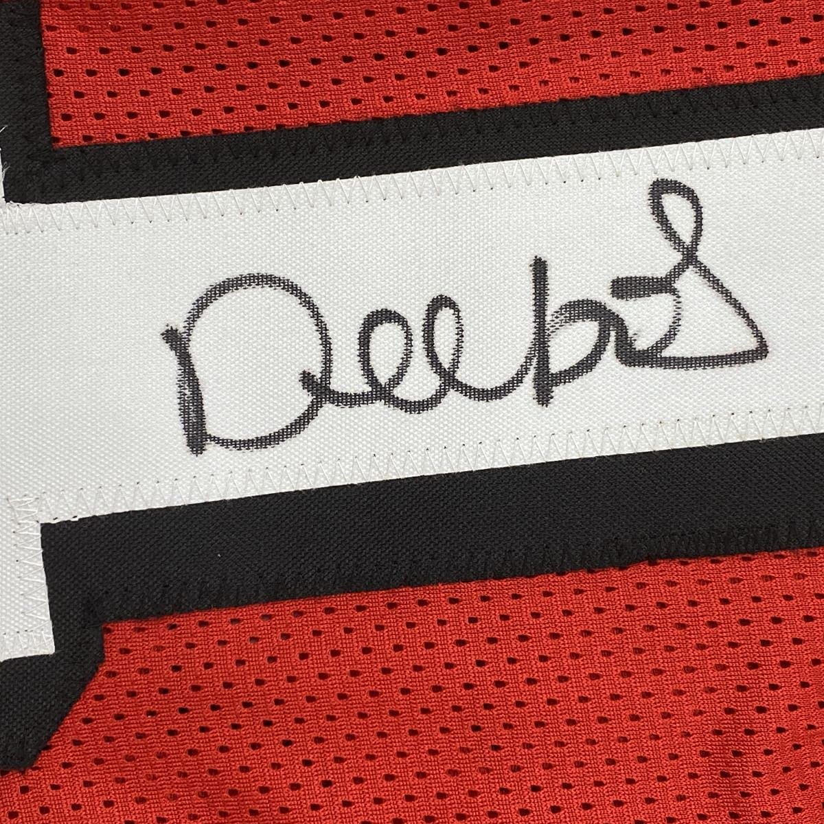 Autographed/Signed Deebo Samuel San Francisco Red Alternate Football Jersey JSA COA