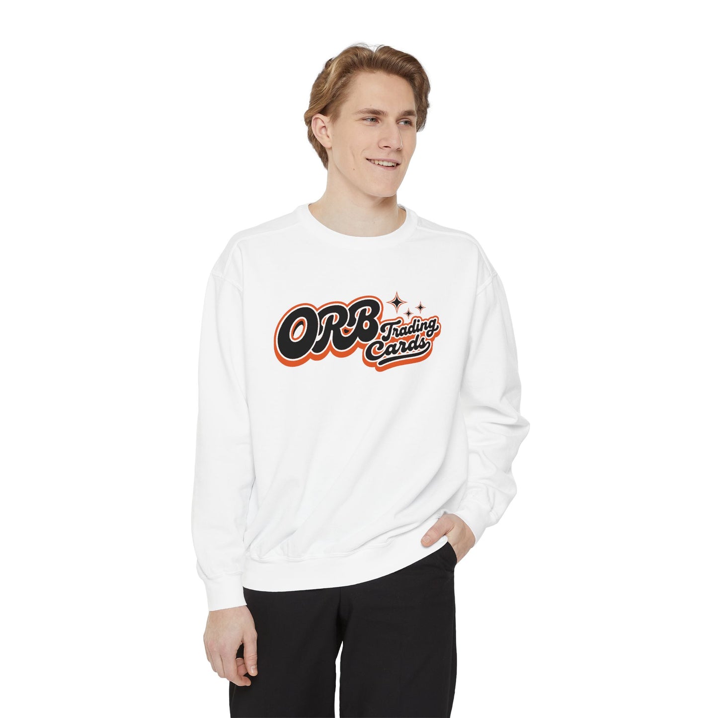 Find Your People Sweatshirt — ORB Trading Cards Retro Graphic Crewneck