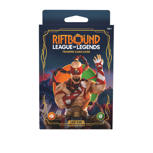 Riftbound Champion Deck: Lee Sin (Preorder)