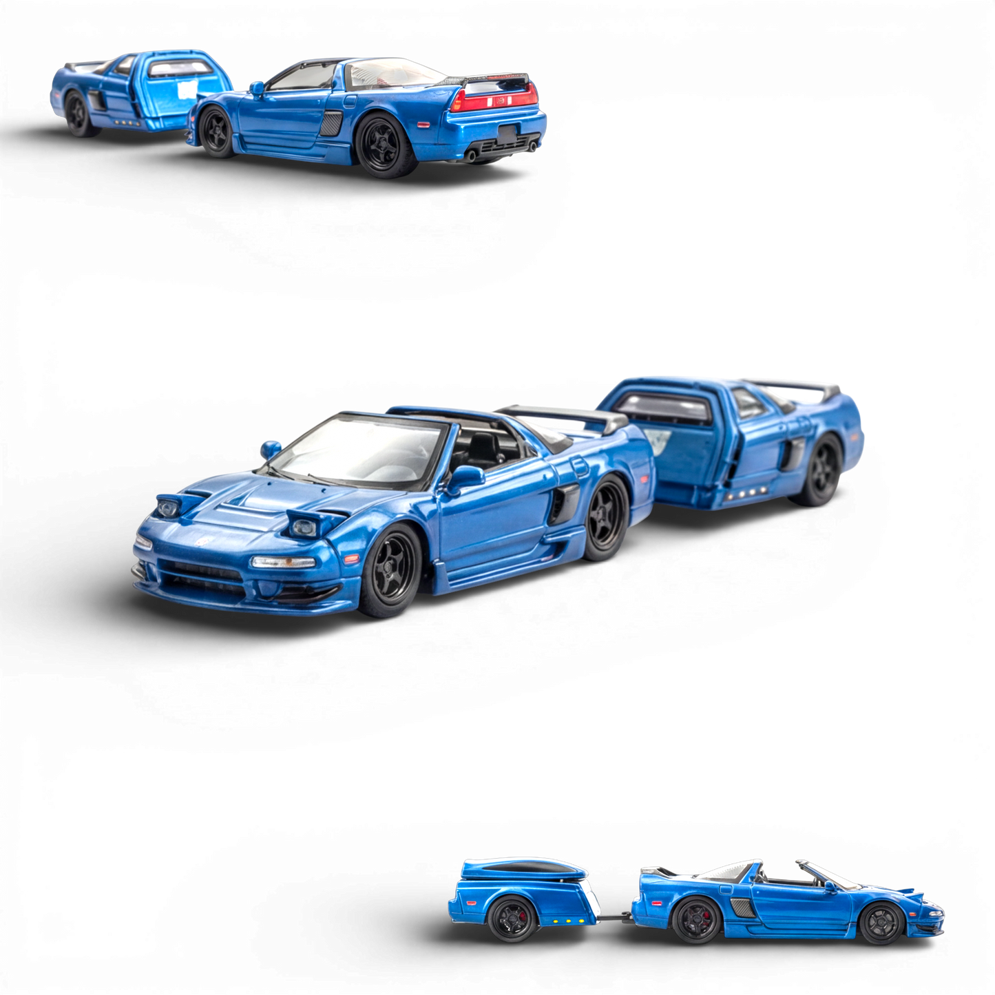 Findclassically NSX TRA Transparent Blue 1:64