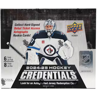 2024/25 Upper Deck Credentials Hockey Hobby Box