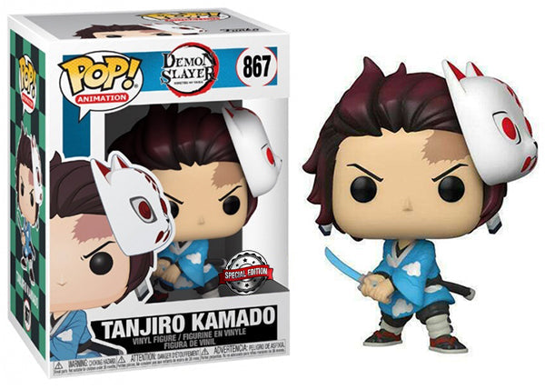 Tanjiro Kamado (Black Sword, Mask, Demon Slayer) 867 - Special Edition Exclusive
