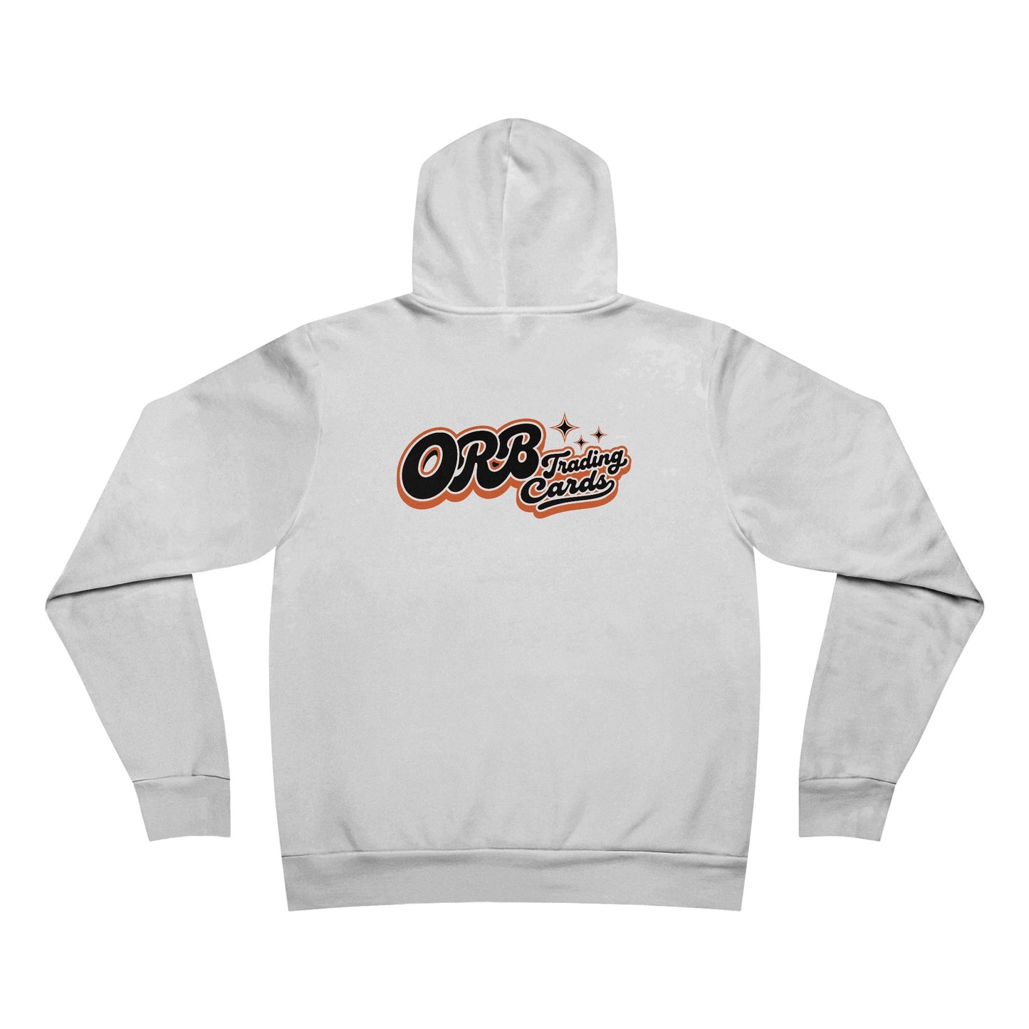 ORB Feeding Circle Hoodie — Retro Script Pullover for Streetwear & Casual Wear