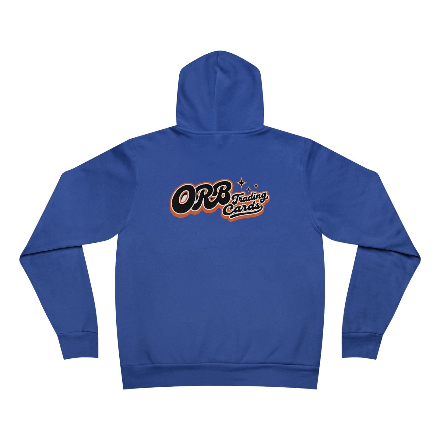 ORB Feeding Circle Hoodie — Retro Script Pullover for Streetwear & Casual Wear