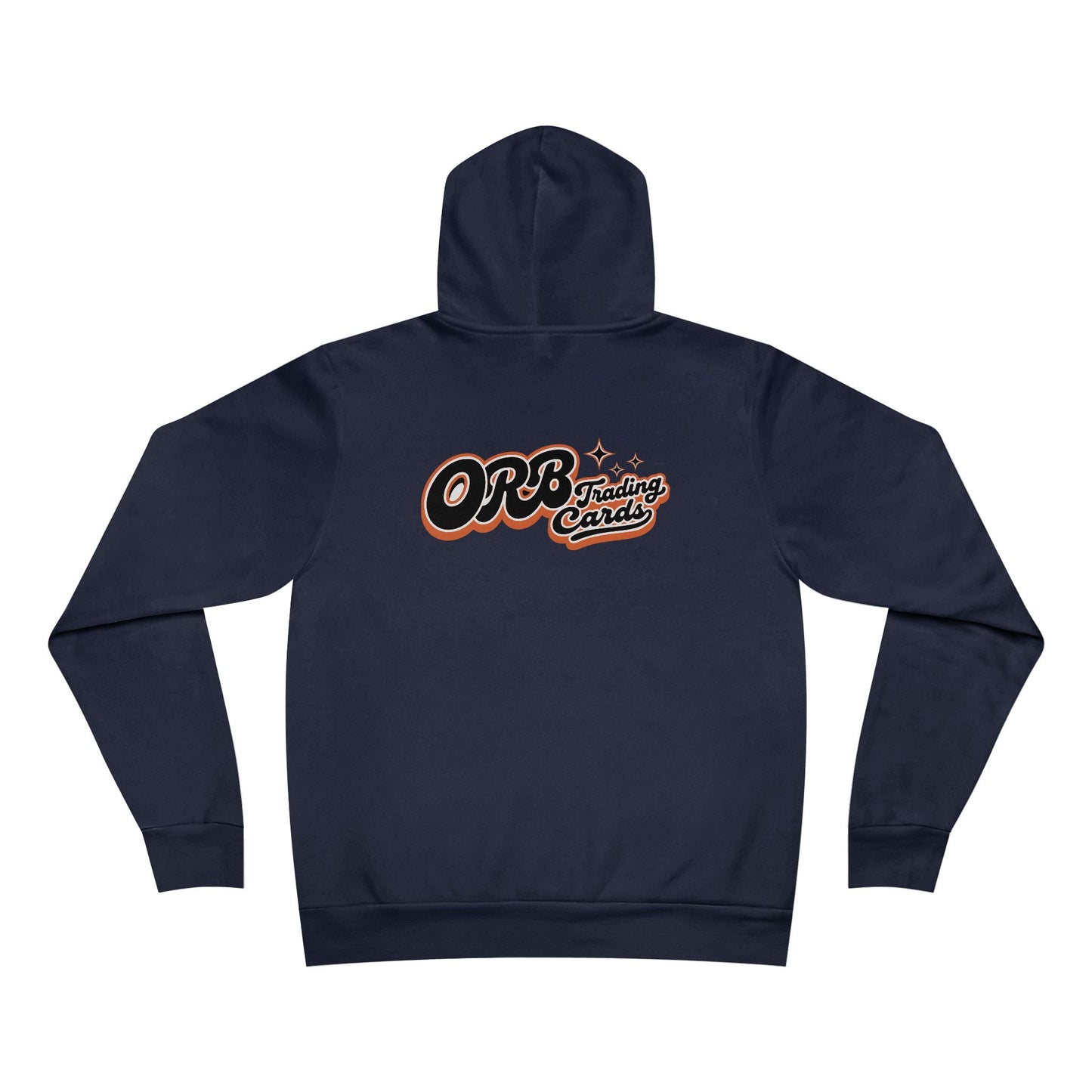 ORB Feeding Circle Hoodie — Retro Script Pullover for Streetwear & Casual Wear