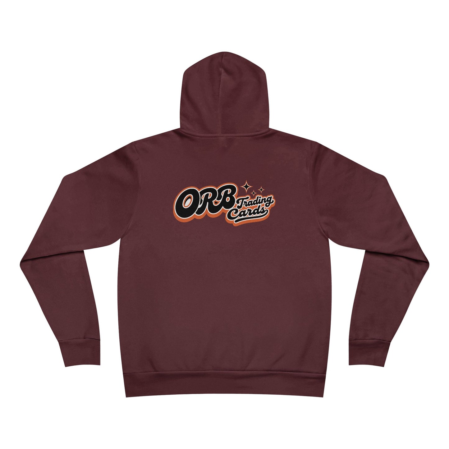 ORB Feeding Circle Hoodie — Retro Script Pullover for Streetwear & Casual Wear