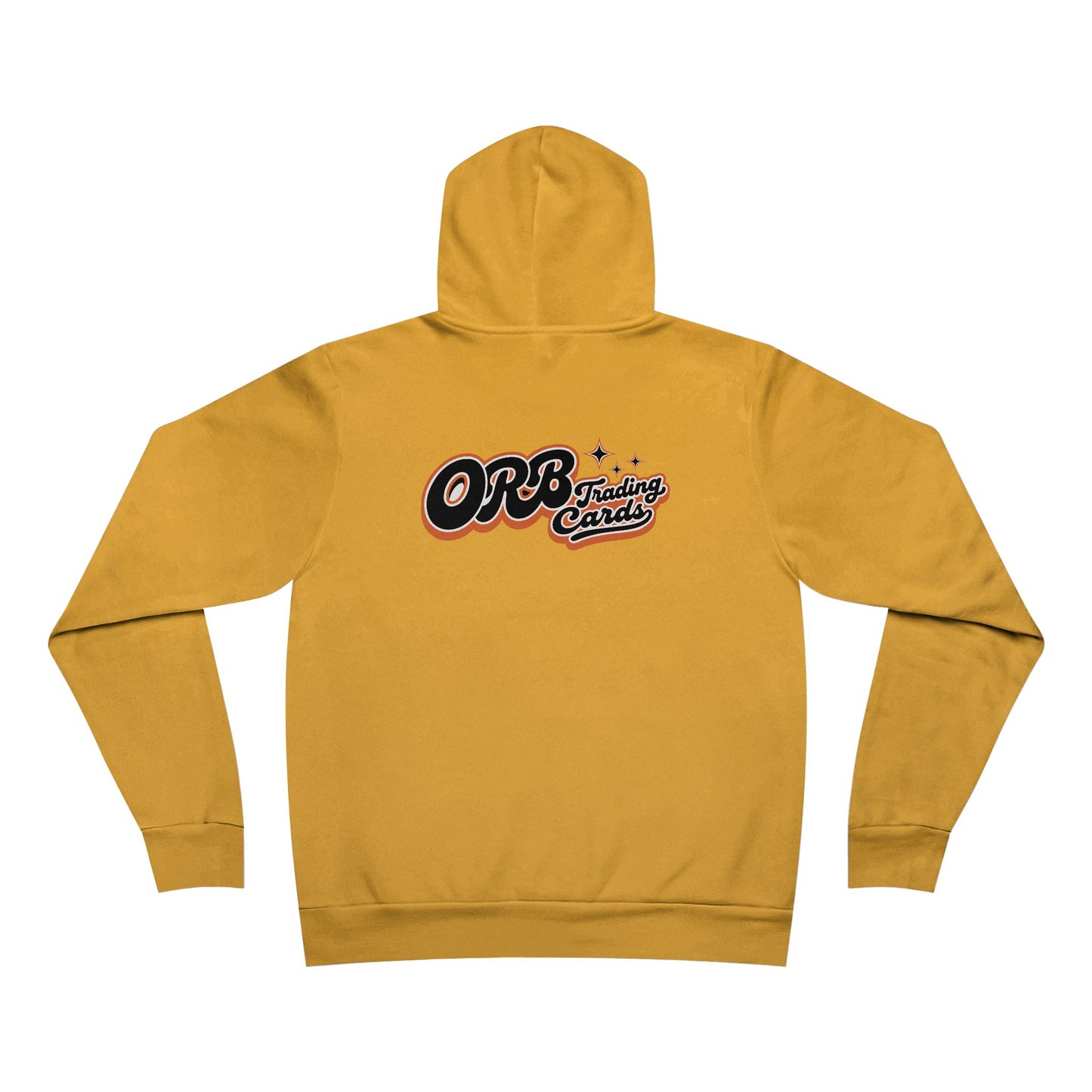 ORB Feeding Circle Hoodie — Retro Script Pullover for Streetwear & Casual Wear