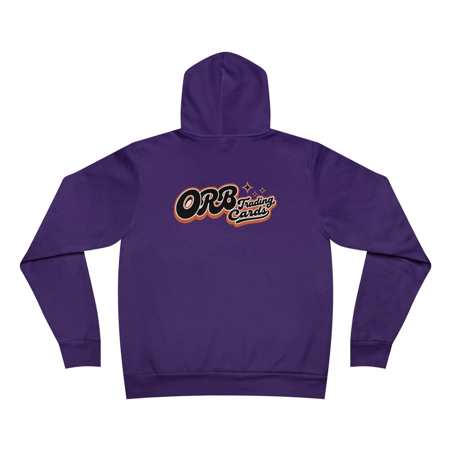 ORB Feeding Circle Hoodie — Retro Script Pullover for Streetwear & Casual Wear