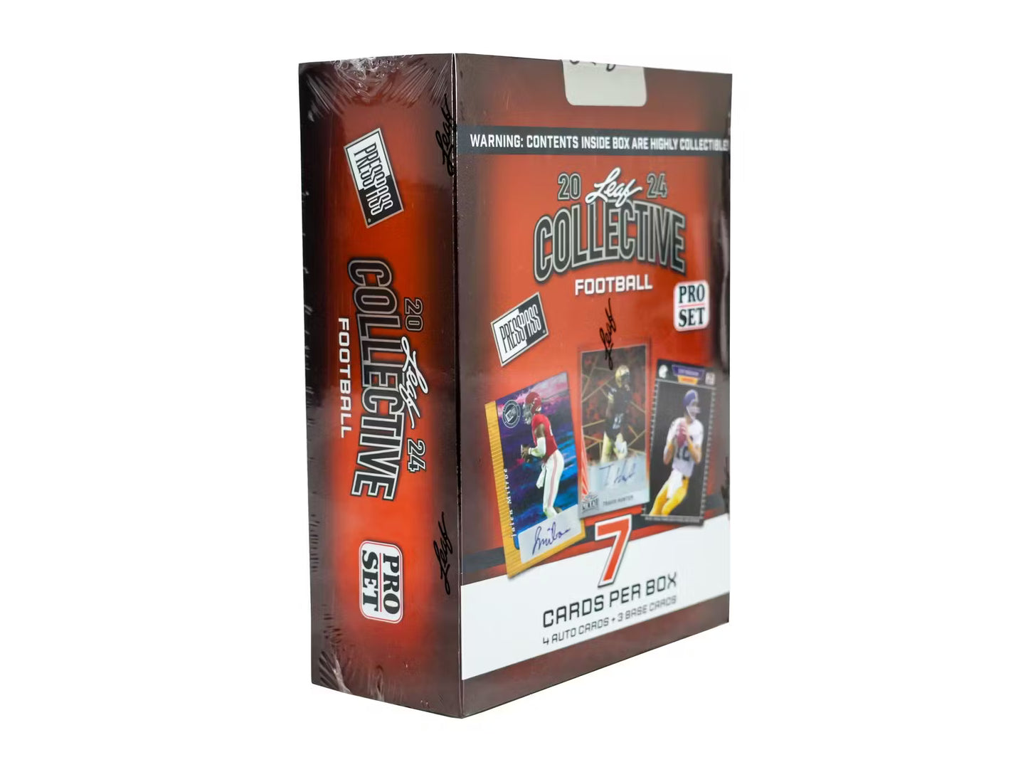 2024 Leaf Collective Football Hobby Box