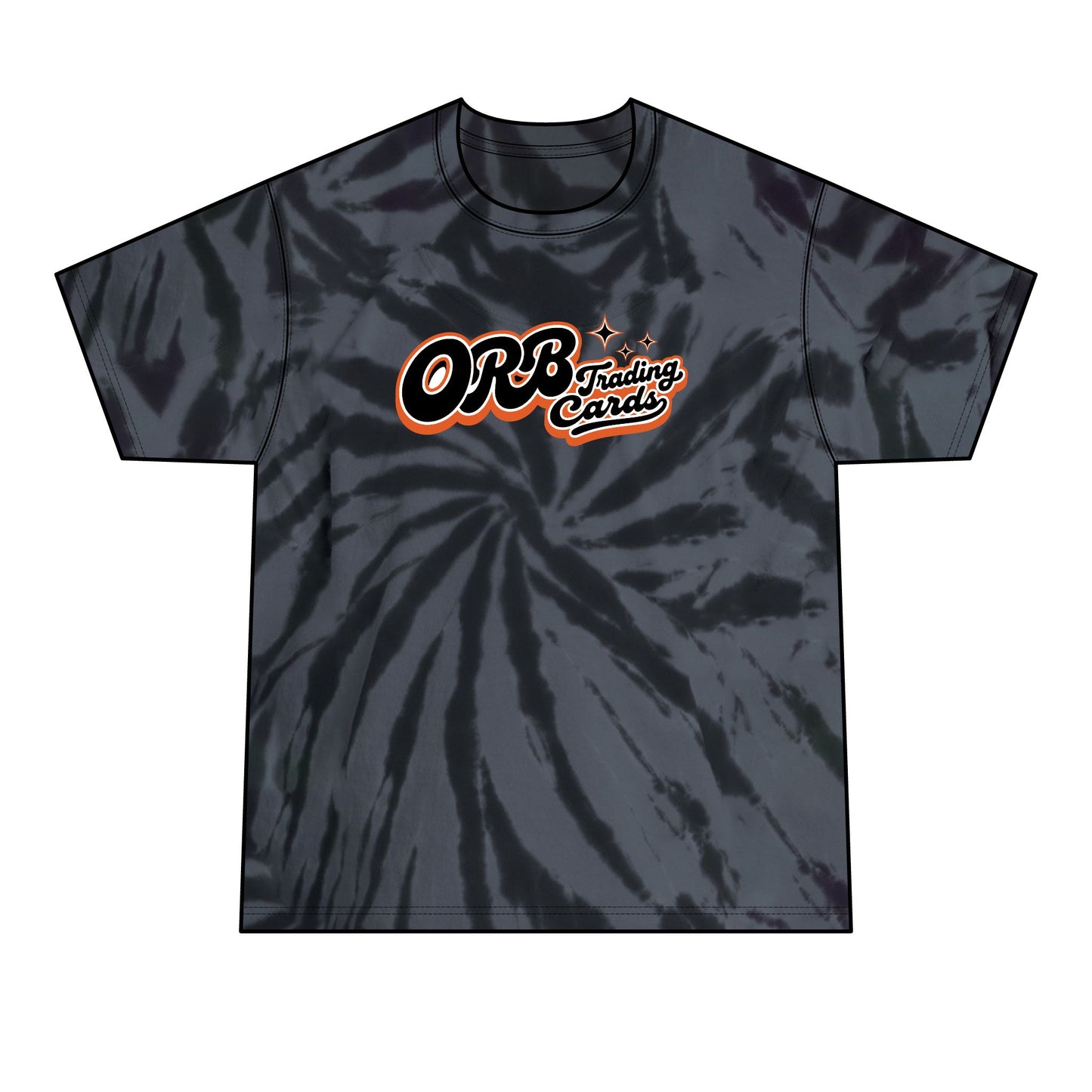 Tie-Dye T-Shirt — "Find Your People" Graphic Tee (ORB Trading Cards Logo)