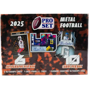 2025 Leaf Pro Set Metal Football Hobby Box