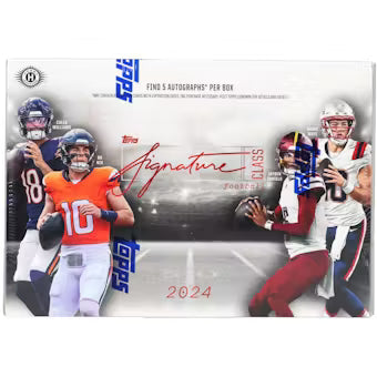 2024 Topps Signature Class Football Hobby Box