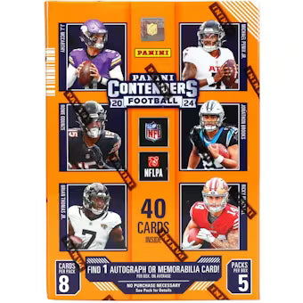 2024 Panini Contenders Football 5-Pack Blaster Box