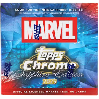 Marvel Chrome Sapphire Hobby Box (Topps 2025)