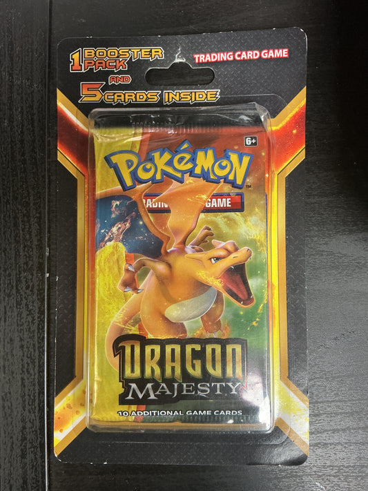 Pokemon TCG XY Dragon Majesty Booster Pack +5 Cards Blister Pack