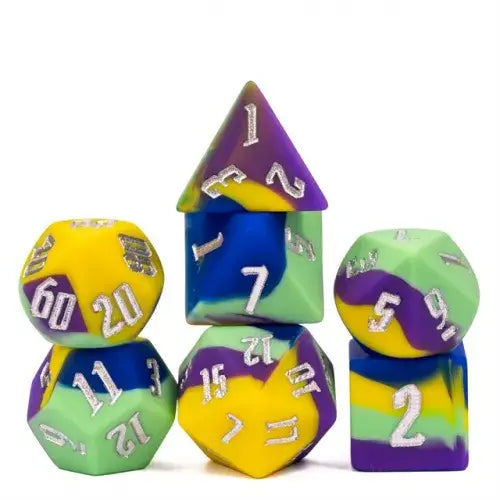 16mm Silicone RPG Dice Set