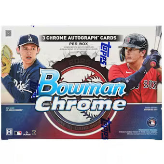 2025 Bowman Chrome Baseball Breaker Delight Box