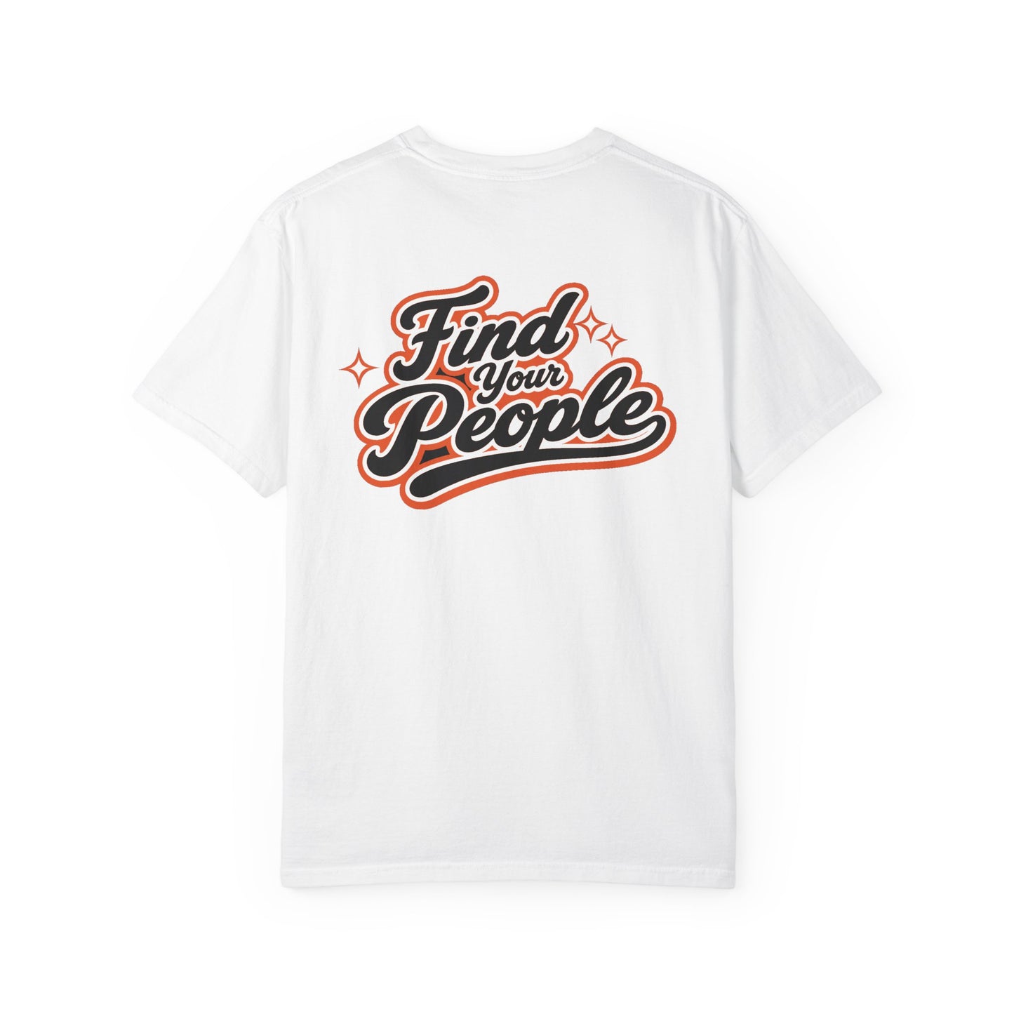 Find Your People T-Shirt — ORB Trading Cards Retro Script Tee