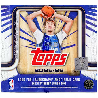 2025/26 Topps Basketball Hobby Jumbo Box