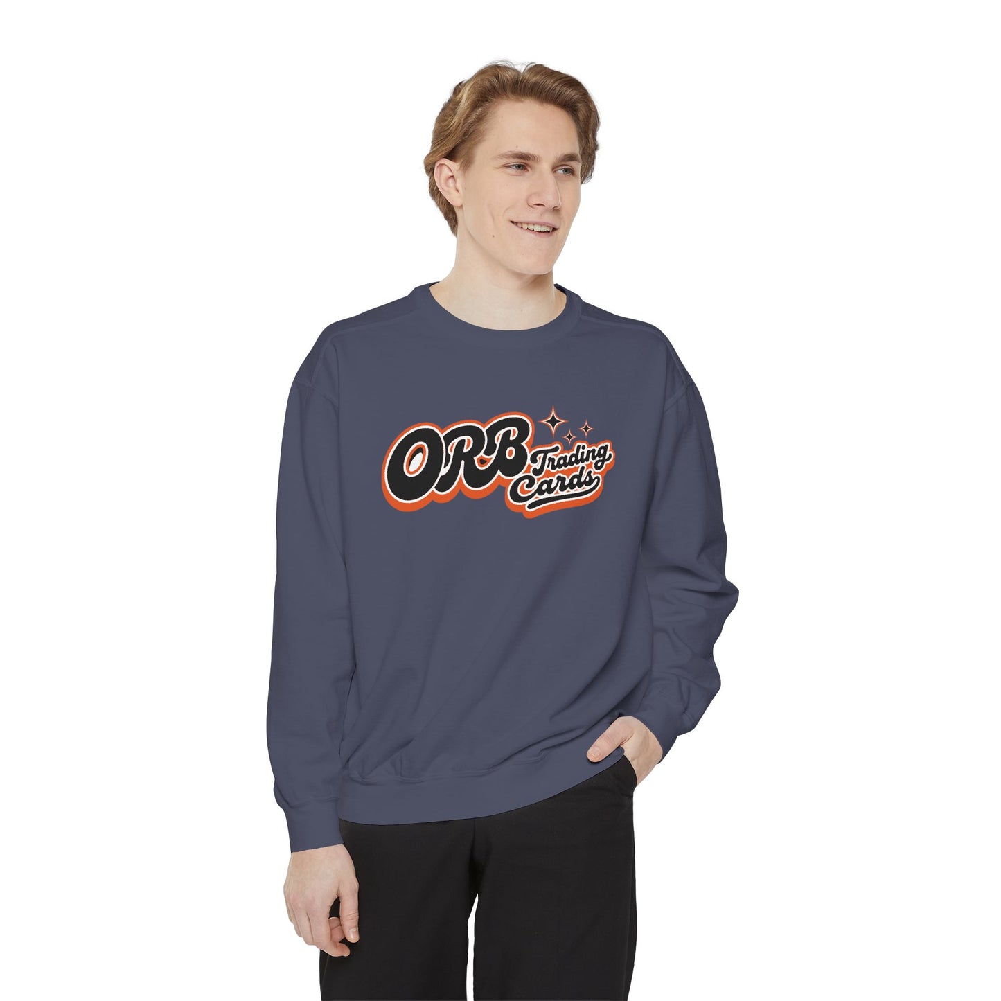 Find Your People Sweatshirt — ORB Trading Cards Retro Graphic Crewneck