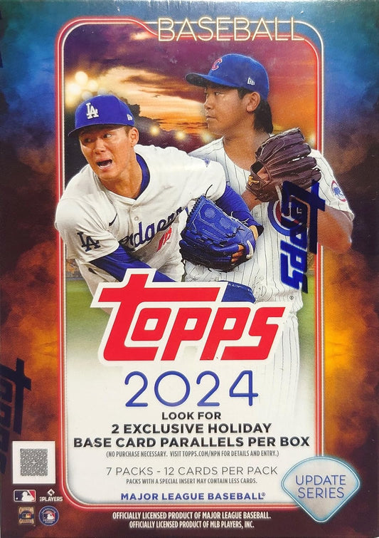 Serie de actualizaciones de béisbol de Topps 2024: caja de valor Caja de valor de actualización de béisbol de Topps