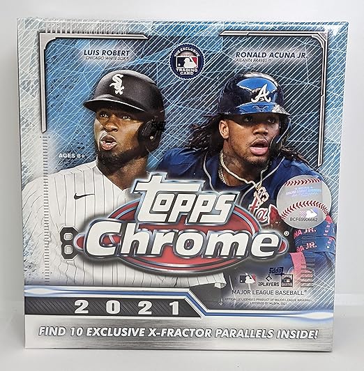 2021 Topps Chrome baseball mega Box