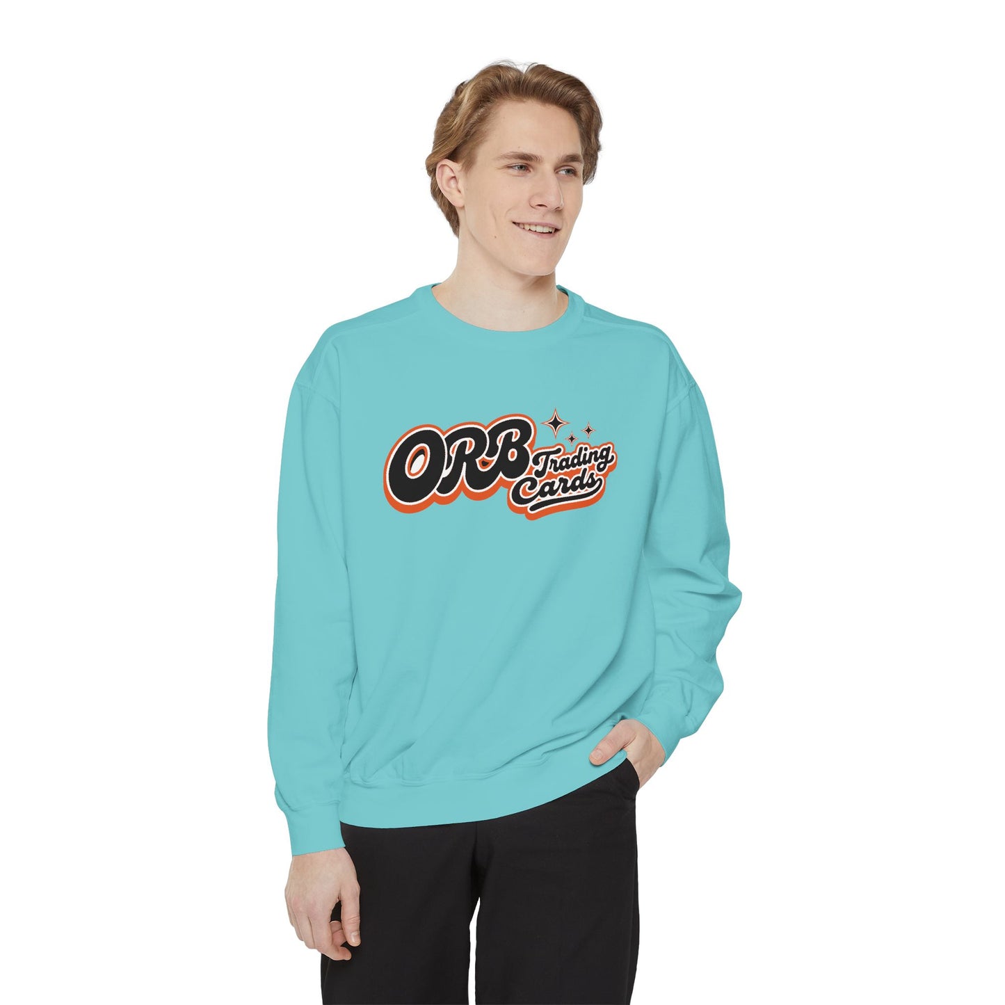 Find Your People Sweatshirt — ORB Trading Cards Retro Graphic Crewneck