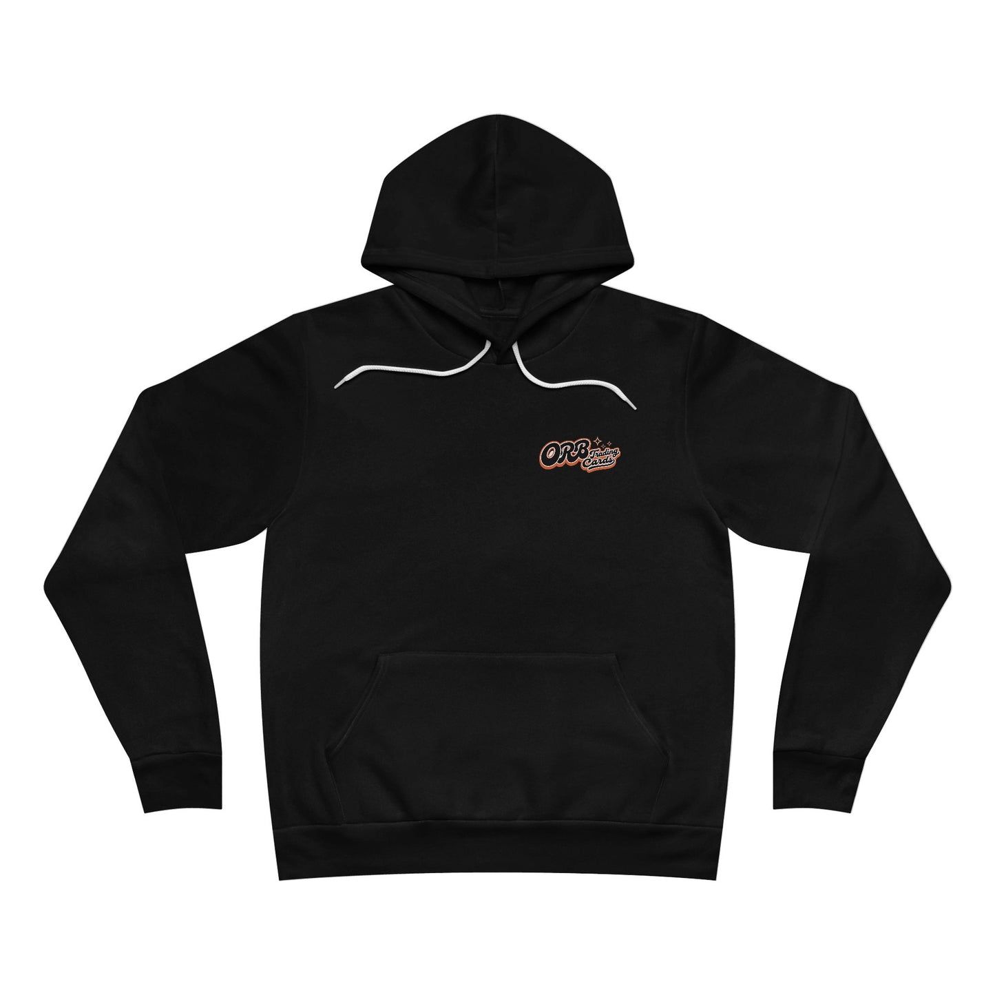 ORB Feeding Circle Hoodie — Retro Script Pullover for Streetwear & Casual Wear