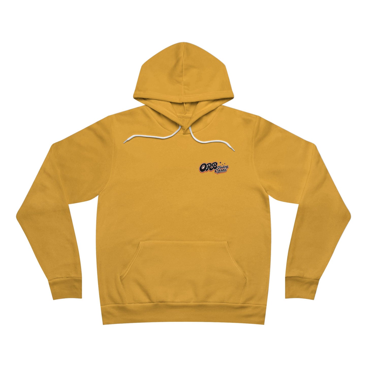 ORB Feeding Circle Hoodie — Retro Script Pullover for Streetwear & Casual Wear