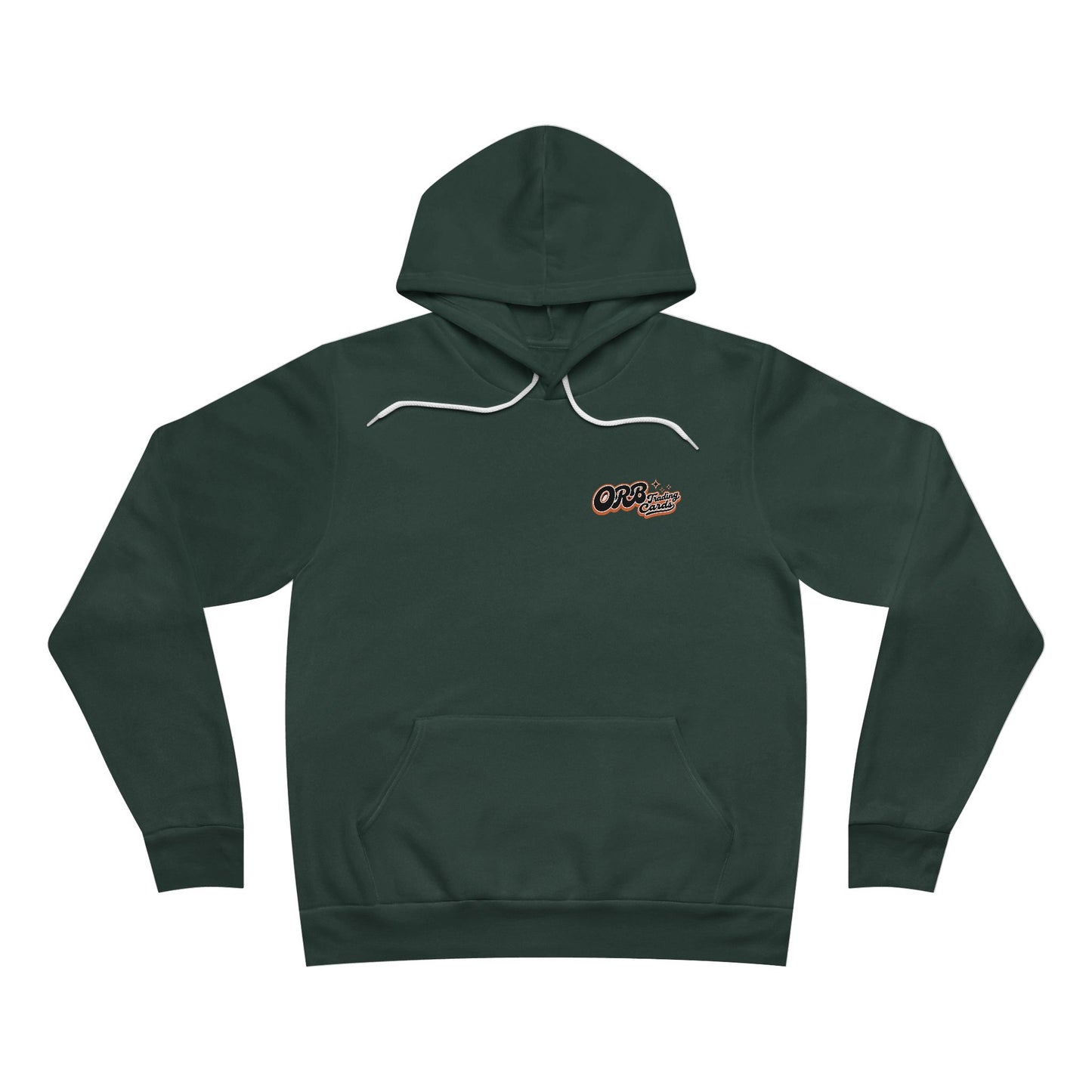 ORB Feeding Circle Hoodie — Retro Script Pullover for Streetwear & Casual Wear