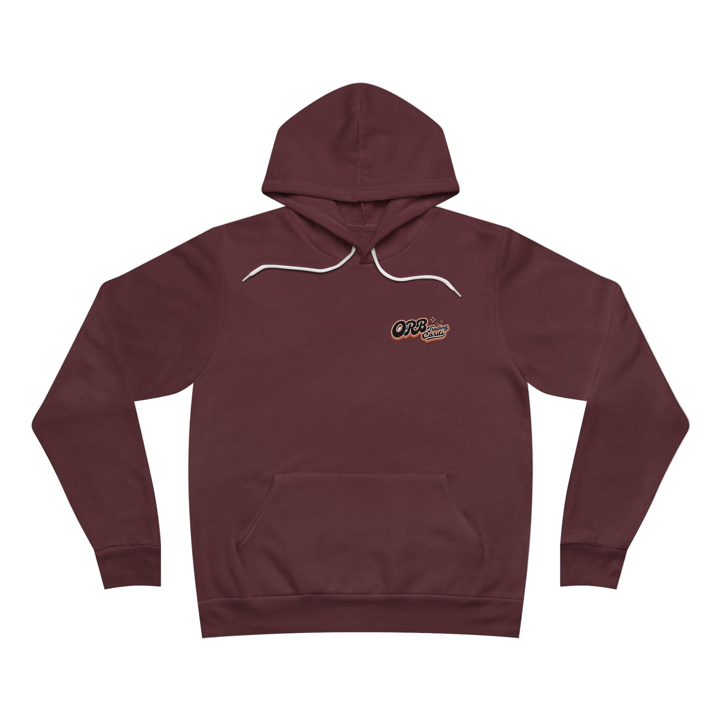 ORB Feeding Circle Hoodie — Retro Script Pullover for Streetwear & Casual Wear