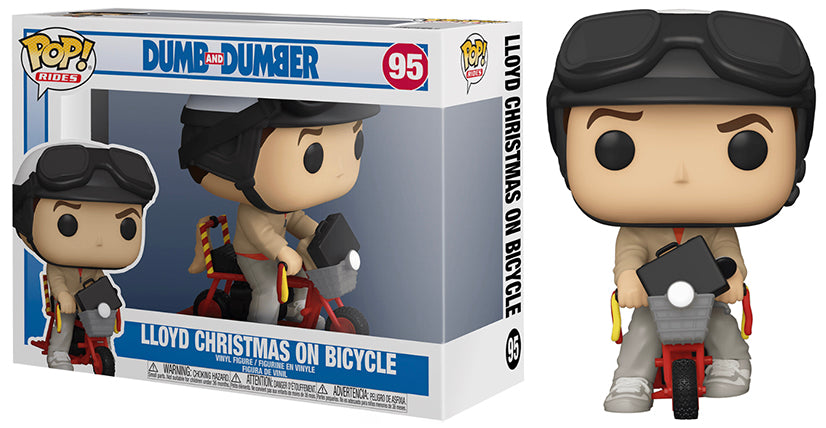 Lloyd Christmas on Bicycle (Rides, Dumb & Dumber) 95