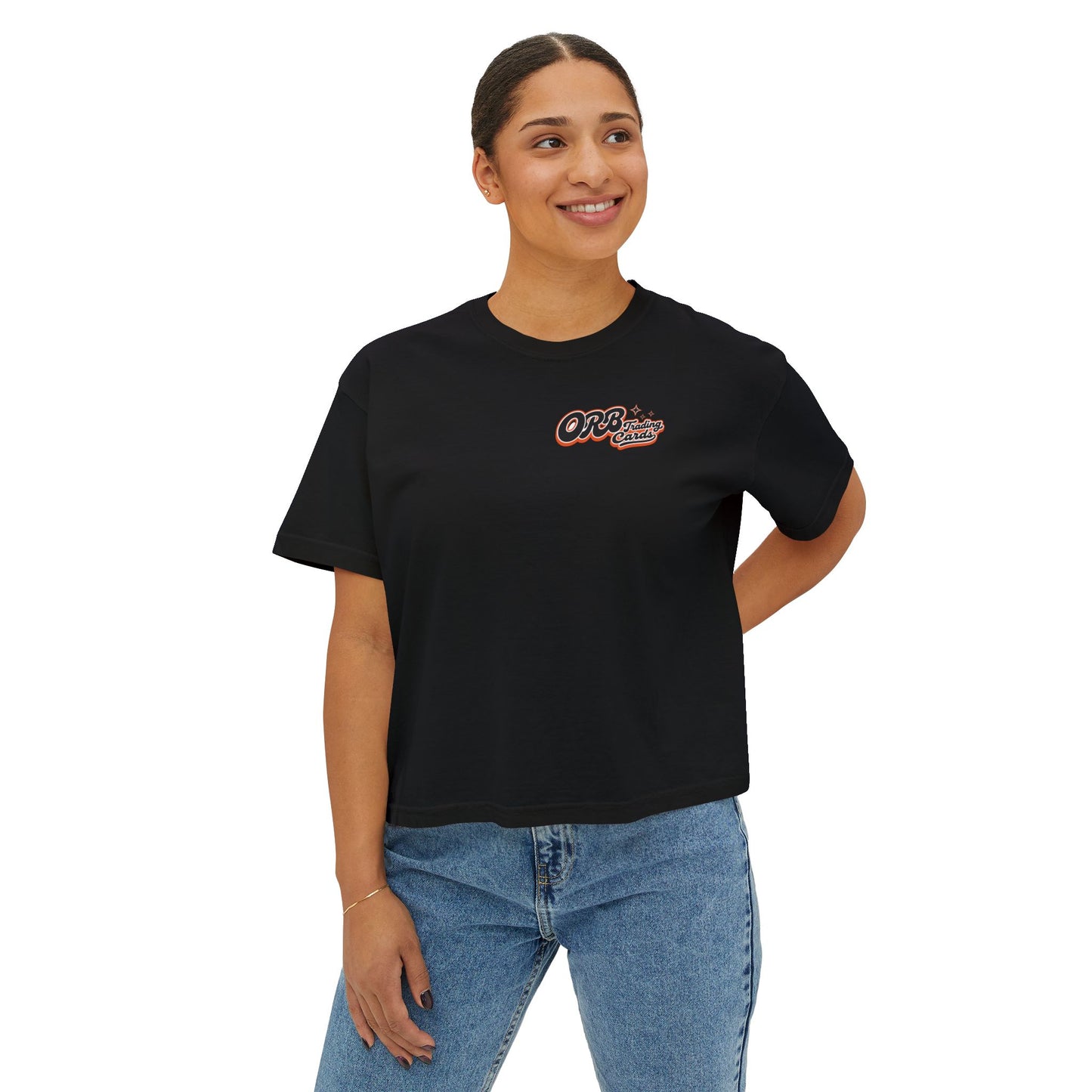 Find Your People Boxy Tee — Women's Casual Retro Script T-Shirt