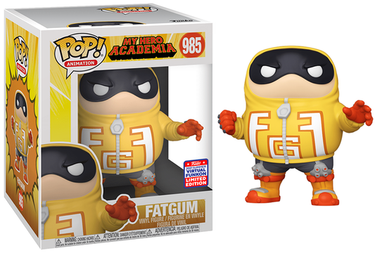 Fatgum (6-inch, My Hero Academia) 985 - 2021 Virtual Funkon Exclusive