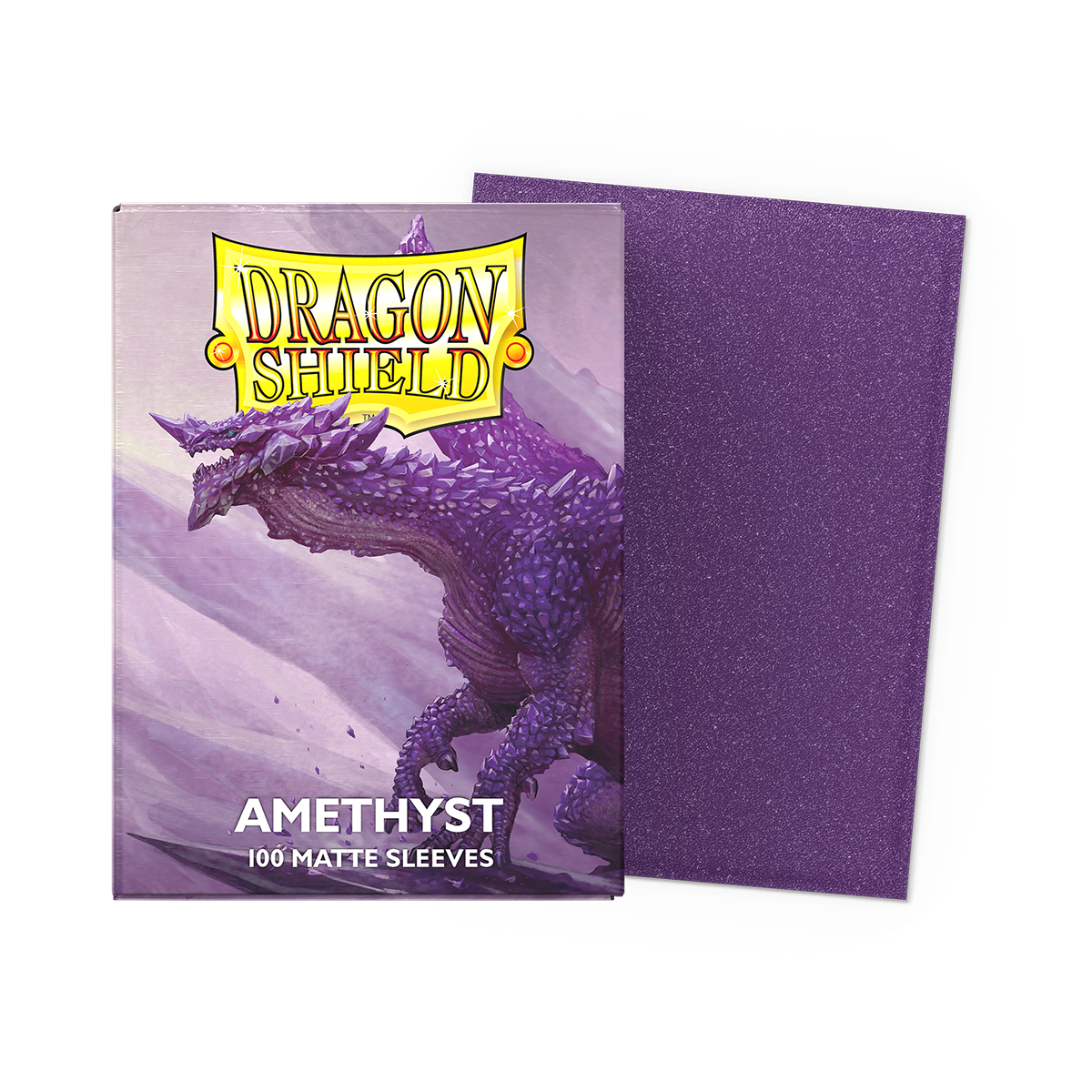 Dragon Shield Matte Sleeves - Amethyst (100-Pack)