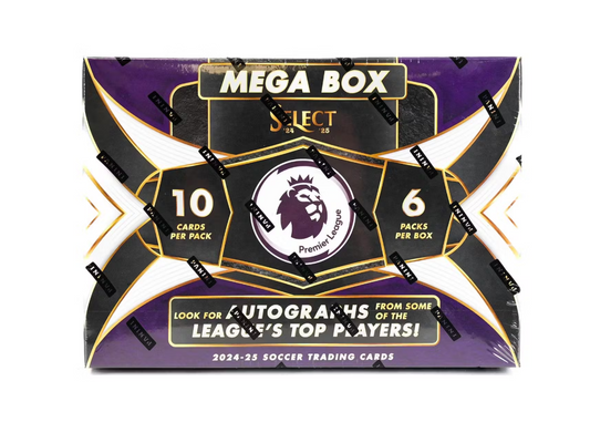 2024/25 Panini Select Premier League EPL Soccer Hobby Mega Box