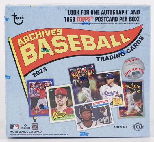 2023 Topps Archives Baseball Hobby Collector Box