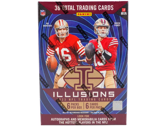 2023 Panini Illusions Football 6-Pack Blaster Box