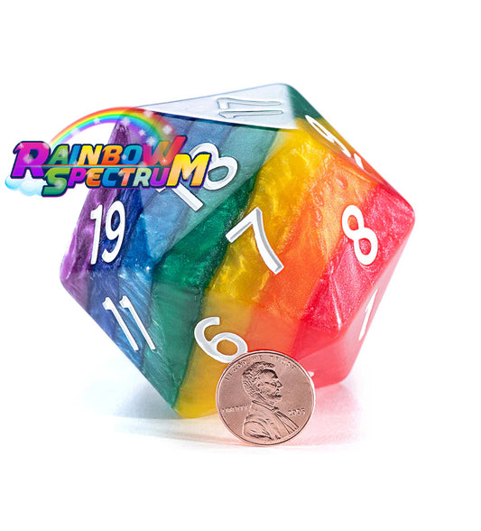 Gate Keeper Games - Giant 58mm Spindown D20 Epic Dice