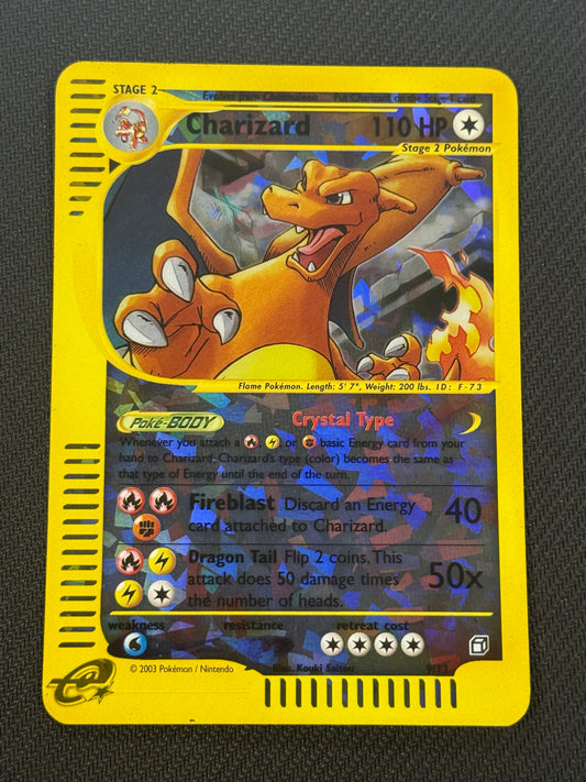 Charizard Skyridge Jumbo Box Topper - 9/12
